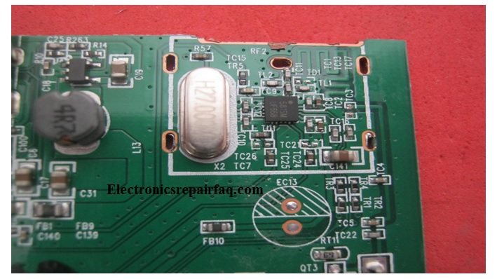 fixing satellite receiver