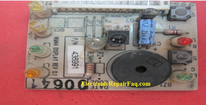 how to repair air cond board