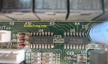 ic in aircond circuit board