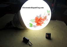 repairing cfl bulb