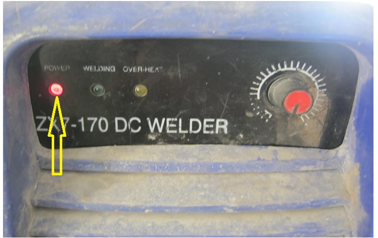 fixing welding machine