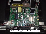 KONKA led tv power supply and mainboard