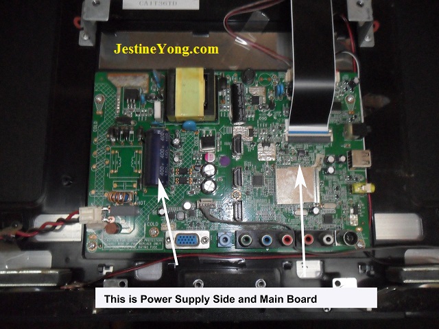 KONKA power supply and mainboard