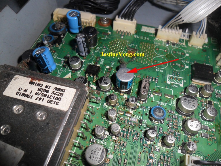 how to fix philips lcd tv