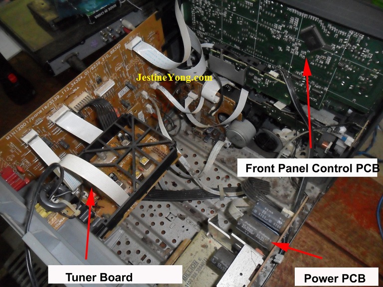 how to repair philips vcd player