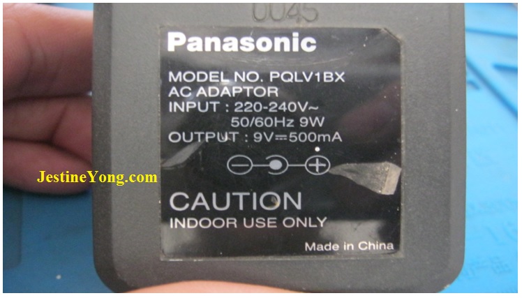 panasonic power adapter repair