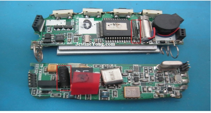 car remote control circuit board