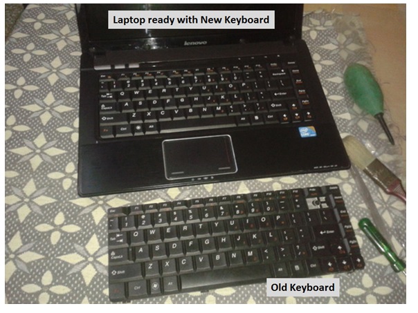 repair and fix lenovo laptop keyboard