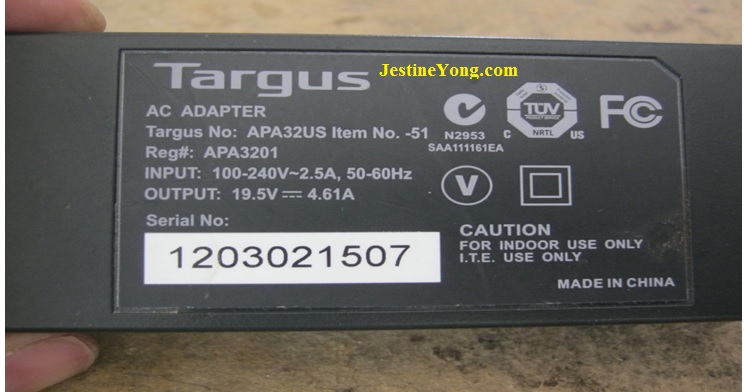 targus power supply repair