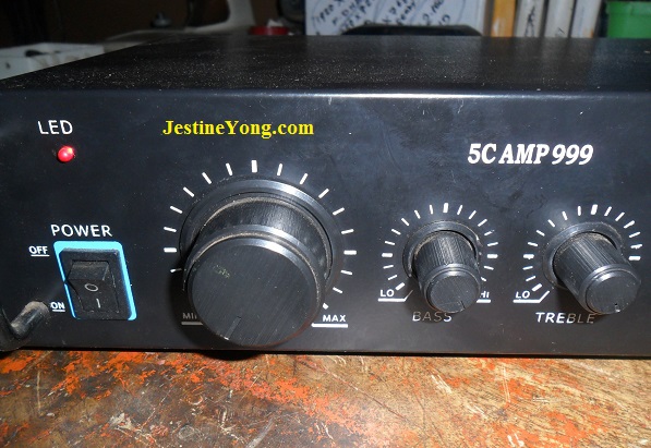 stereo amplifier repair