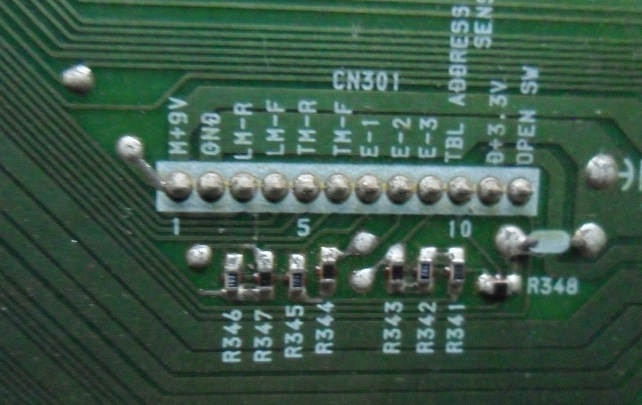 on voltage test on connector