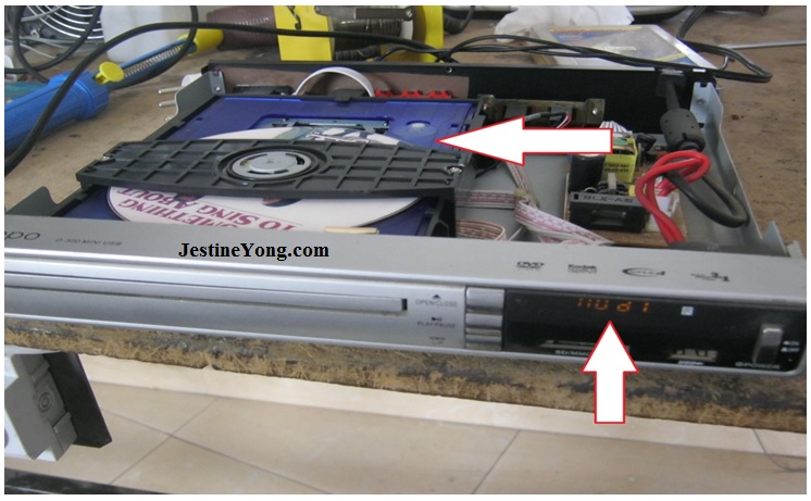 how to fix dvd player