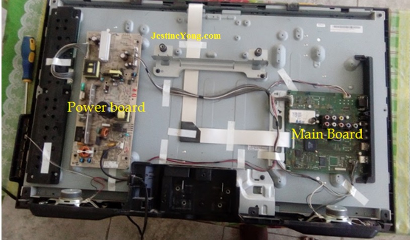 sony led tv power supply repair