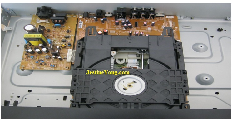 loading problem in dvd player