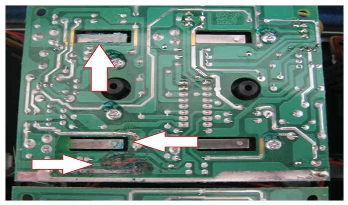 charging pcb faulty