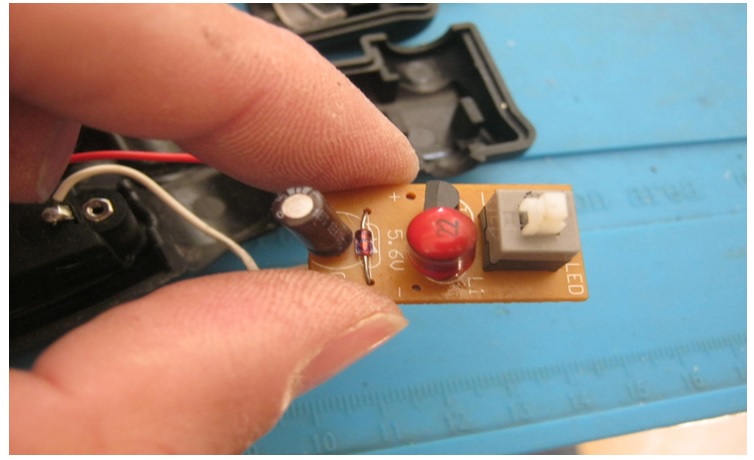 fixing walking stick