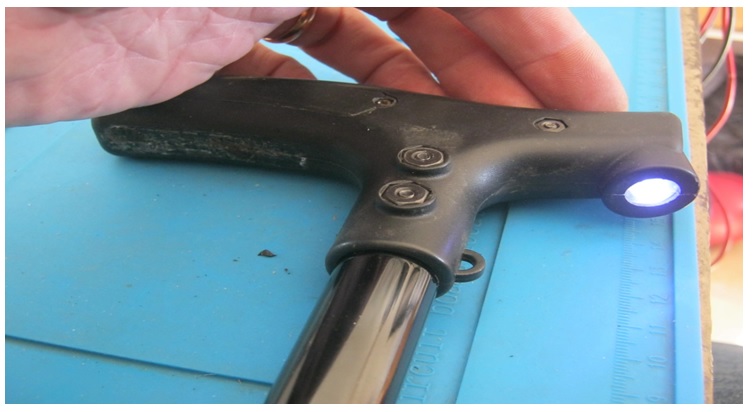 how to fix walking stick led