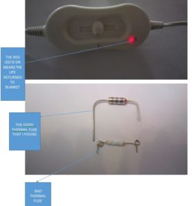 How I Repaired Electrical Blanket | ElectronicsRepairFaq.com