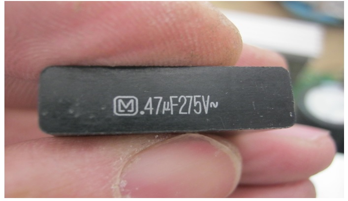 0.47uf 250 volt capacitor