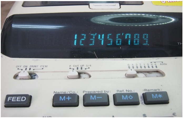 how to repair casio calculator ic