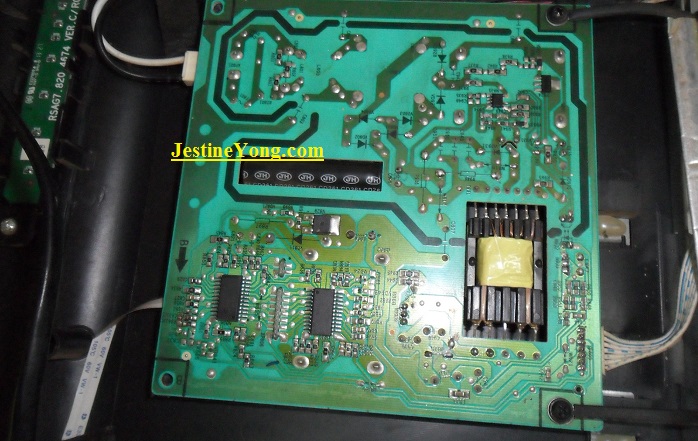 how to repair led tv
