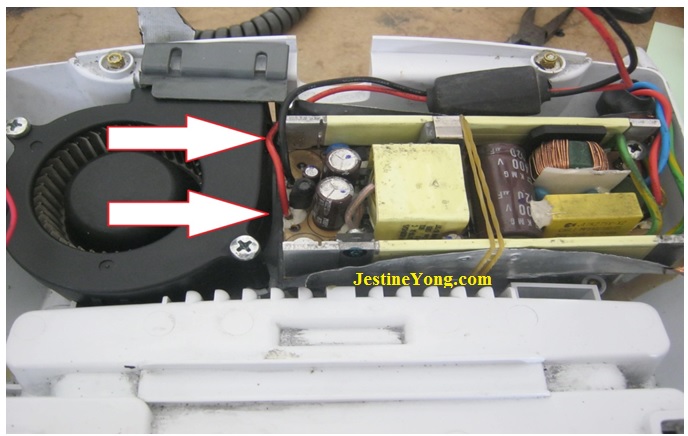 physiotherapy device repair power supply