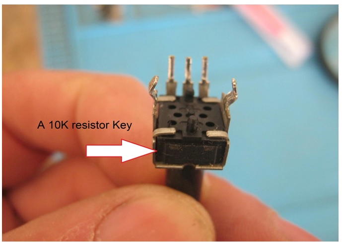 10k resistor key