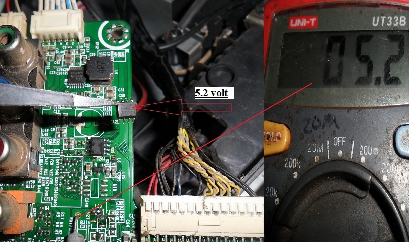 repairing innovex led tv