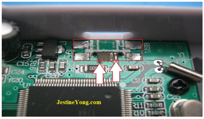 replace micro usb in game console