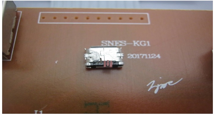 usb micro port replaced how to