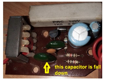 corrosion in circuit board