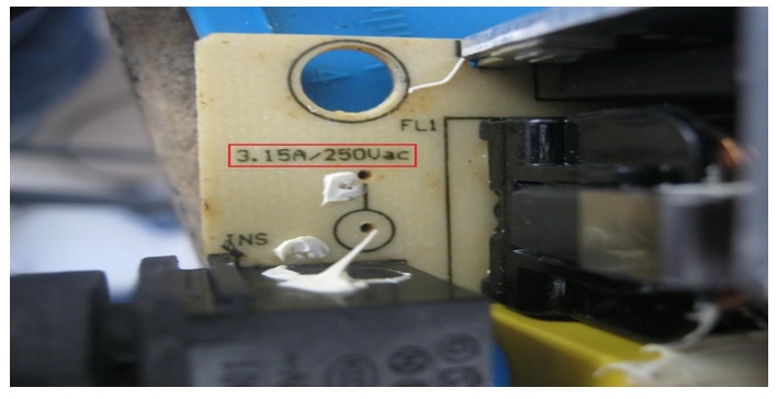3.15 amp fuse location