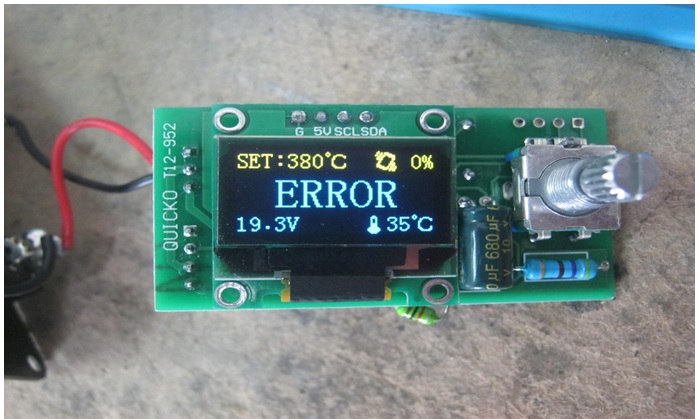 How To fix and repair digital soldering iron repairing and servicing