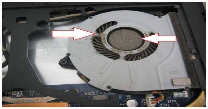 laptop fan dirty