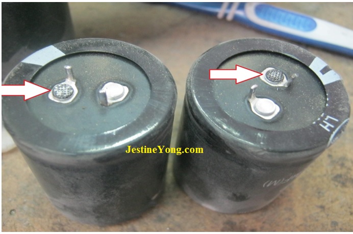 bad filter capacitor