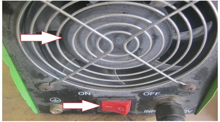 how to fix kauffe welding machine