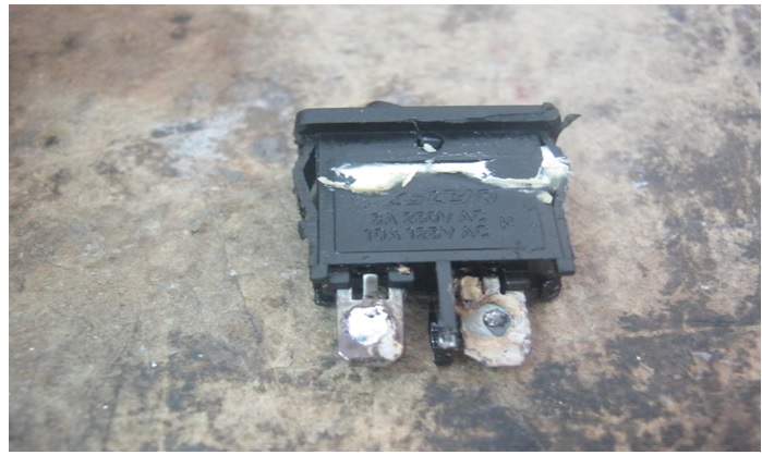 power switch replaced