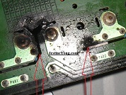 sparking in lcd tv repair