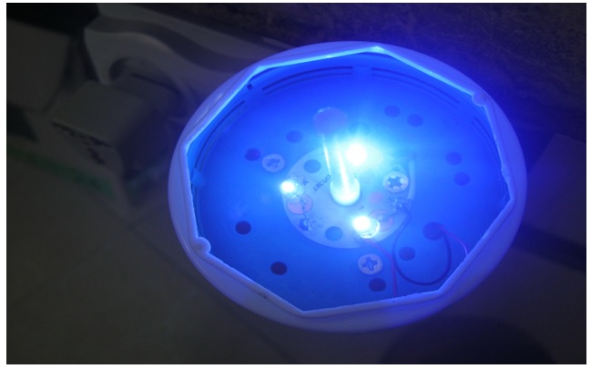led light repair rotating