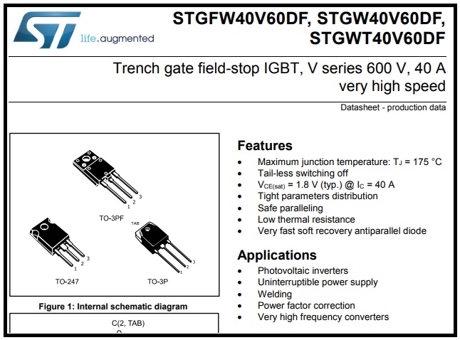 stgfw40v60df