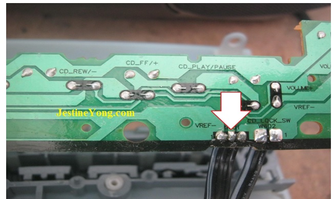 panasonic cd player fix