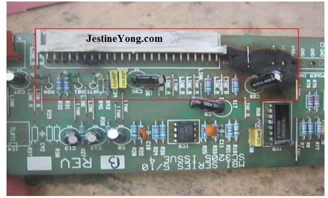 mixer circuit board repair