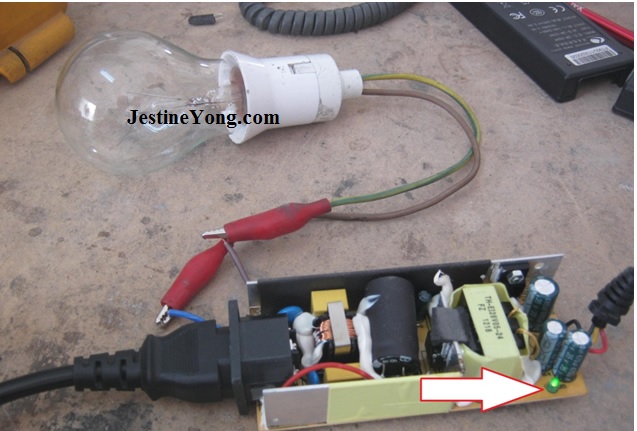 series light bulb trick test